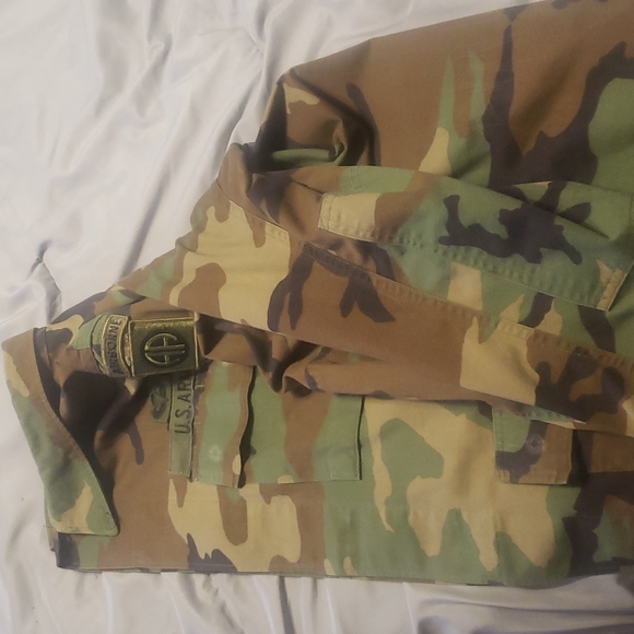 Authentic Army Button Up - Picture 3 of 5